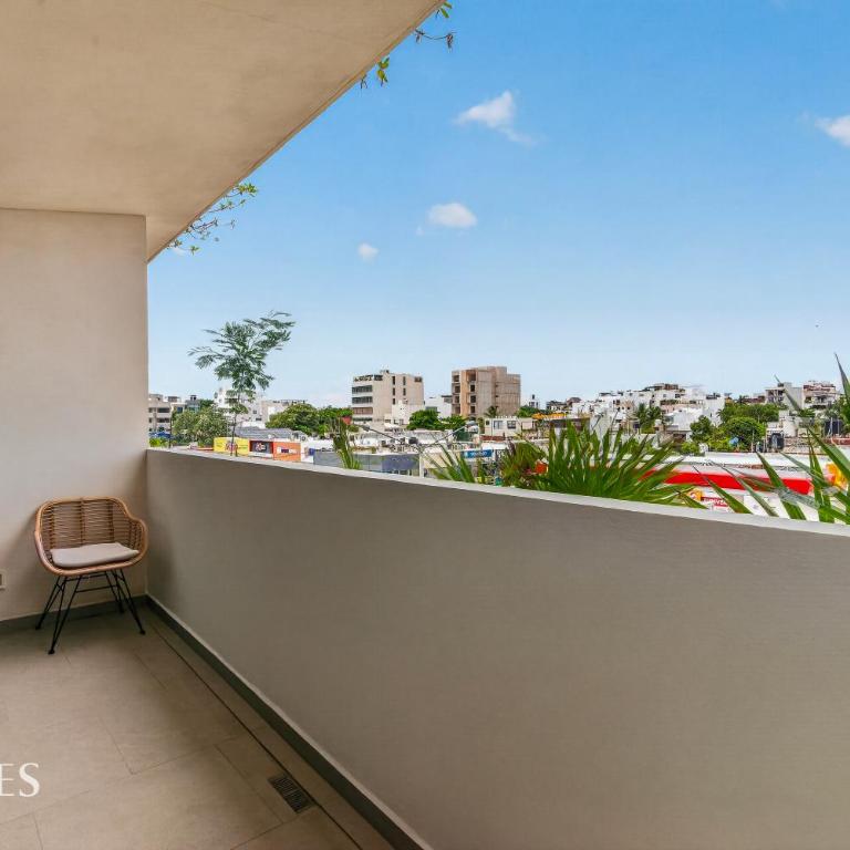Moderno Loft en Av. 38 | Rooftop y Gym - Apartment mit 1 Schlafzimmer - 26
