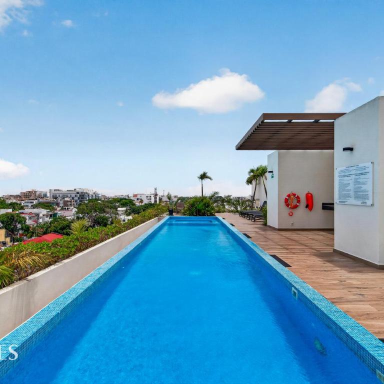 Moderno Loft en Av. 38 | Rooftop y Gym - Apartment mit 1 Schlafzimmer - 4