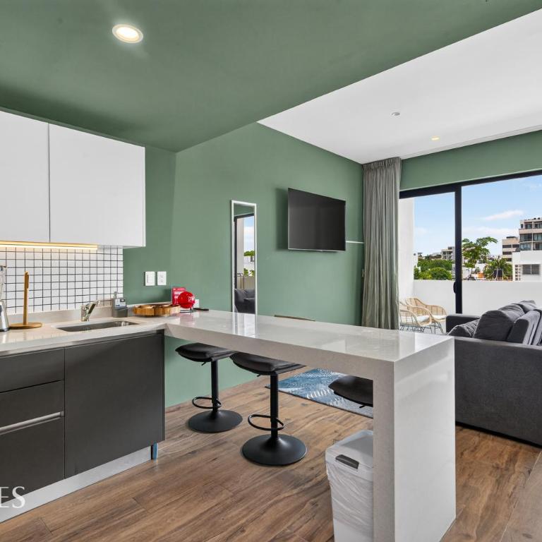 Moderno Loft en Av. 38 | Rooftop y Gym - Apartment mit 1 Schlafzimmer - 19