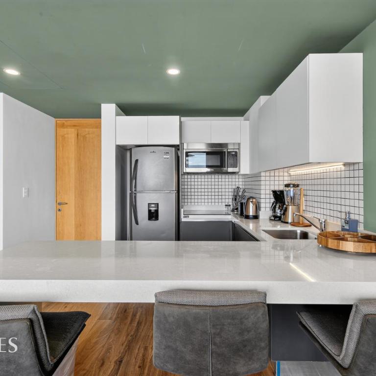 Moderno Loft en Av. 38 | Rooftop y Gym - Apartment mit 1 Schlafzimmer - 20
