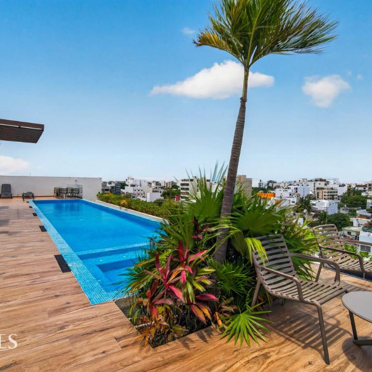 Moderno Loft en Av. 38 | Rooftop y Gym - Apartment mit 1 Schlafzimmer - 2