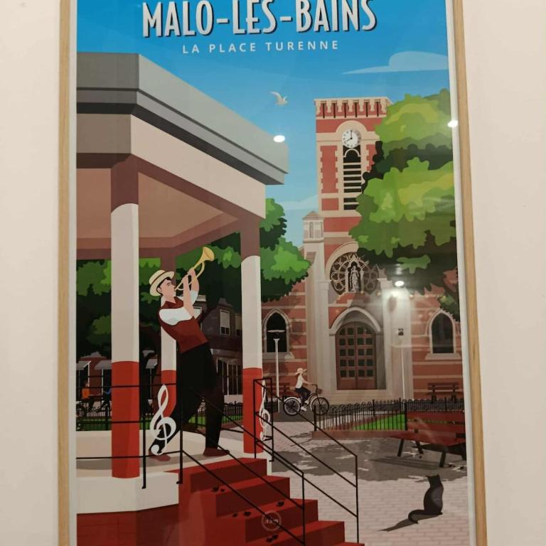 Pause bien méritée, digue de Malo Dunkerque - Apartamento de 1 dormitorio - 13