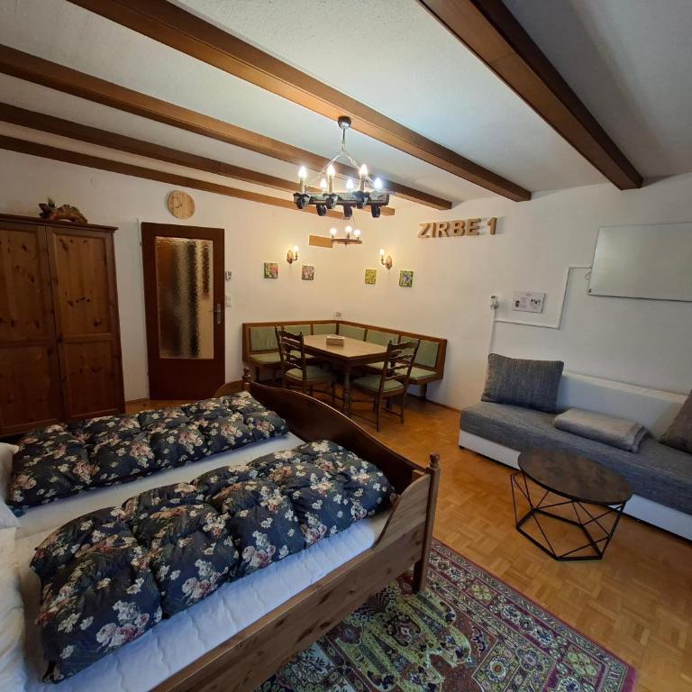 Ferienwohnung Zirbe - Monolocale con Balcone - 10