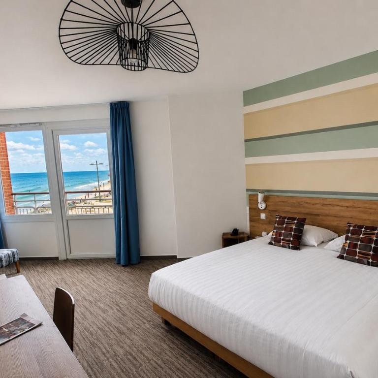 Baya Hotel - Chambre Double - Vue sur Océan - Accessible aux Personnes à Mobilité Réduite - 1