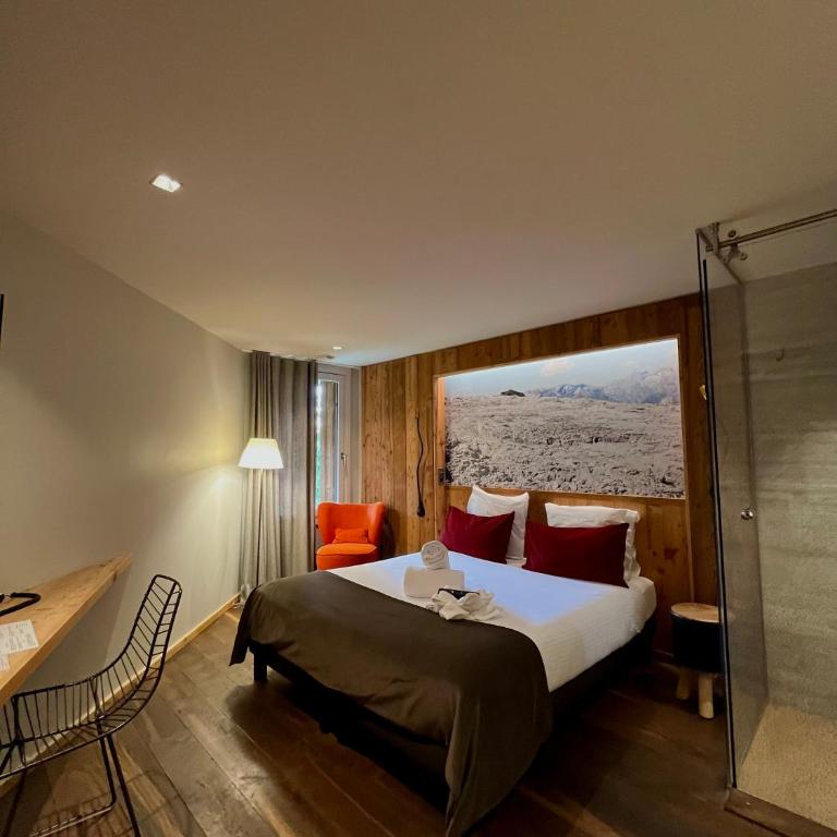 Hôtel LAPIAZ & Spa - FLAINE - Chambre Lit Queen-Size Deluxe - 3