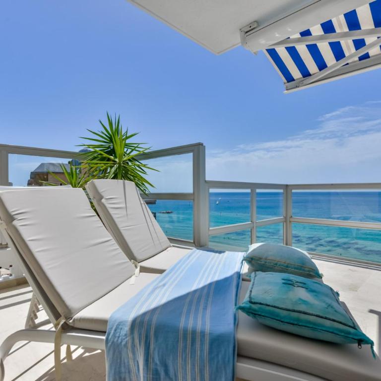 Miramar Penthouse Beachfront 30m2 Terrace by LG Home Conciergerie - Apartment mit 2 Schlafzimmern - 30