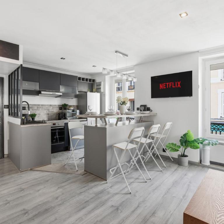 2BR Boutique Apartment Near Bastille with Netflix - Apartamento de 2 dormitorios - 15