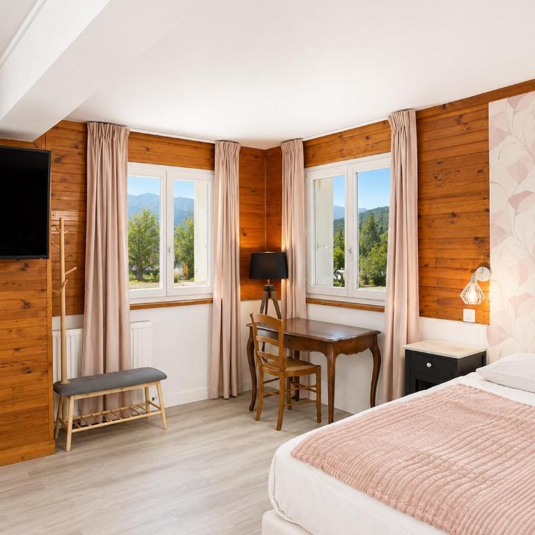 Le Napoléon - Chambre Lit King-Size - Vue sur Montagne - 1