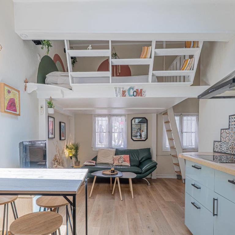 Loft lumineux climatisé Port & Vieux-Nice à pied - Apartment - 1