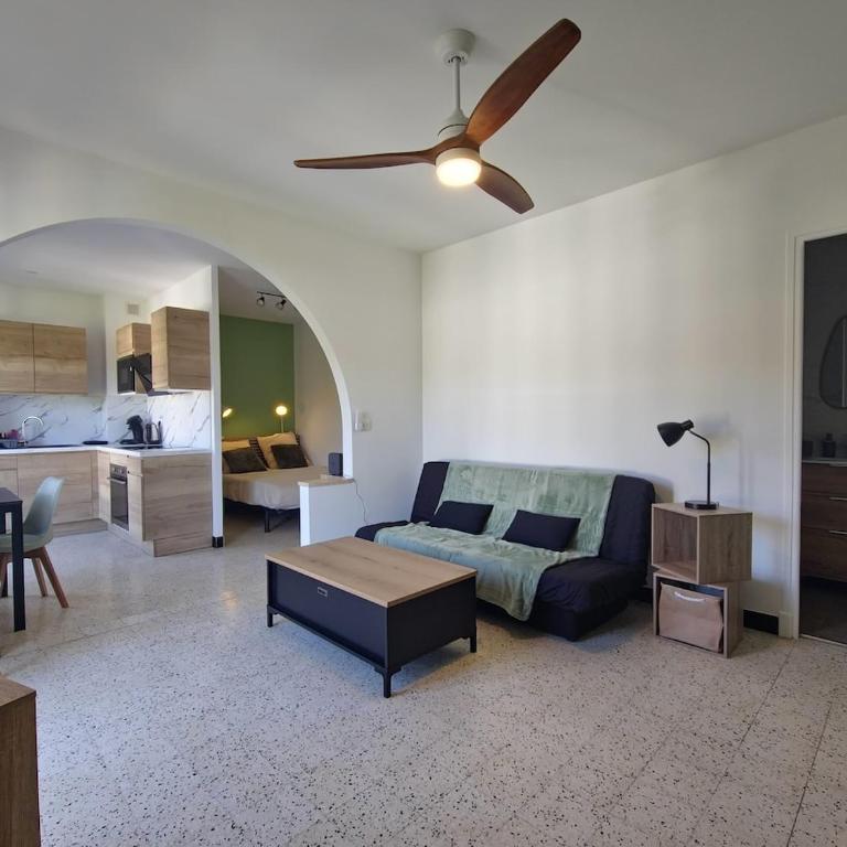 Studio with sea view 2 minutes from beach - Antibes - Apartment mit 1 Schlafzimmer - 16