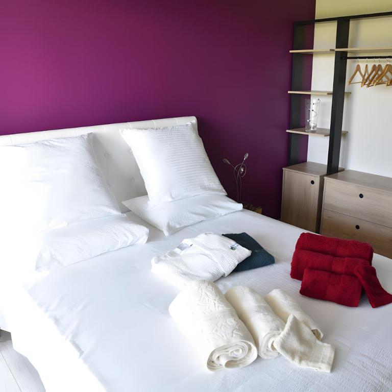 Entre Mer Et Pinède Piscine - Chambre Standard Lit Queen-Size - 13