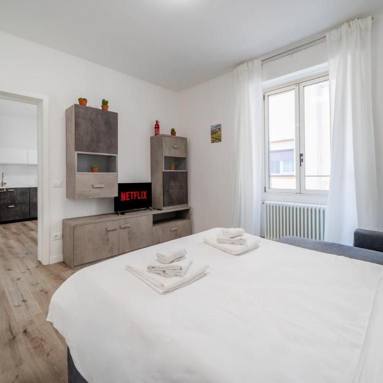 Como centro - bilocale moderno per 4 ospiti - Appartamento con 1 Camera da Letto - 8