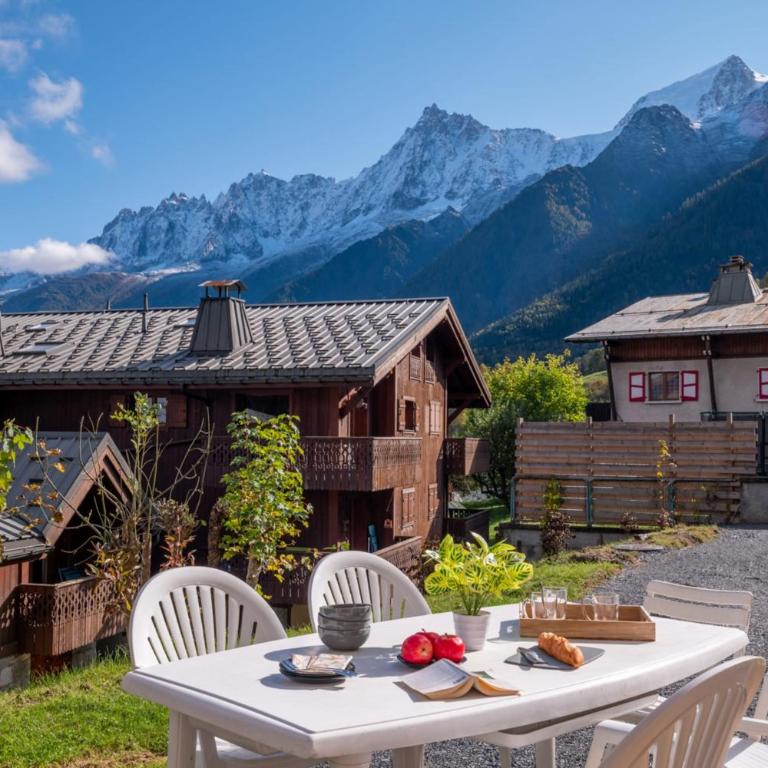 Vue chaine du Mont Blanc rando détente - Appartement - 14