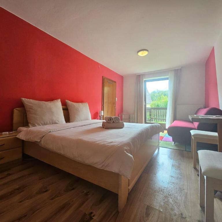 Pension Sonnhof Attersee - Chambre Double – Vue sur Lac - 14