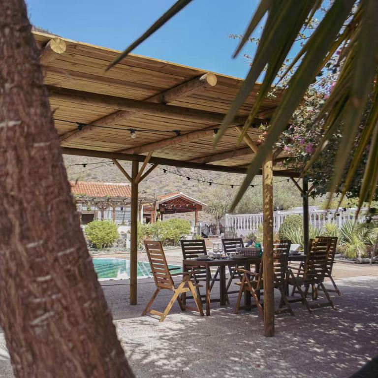 Finca Los Tanquillos Rural House with pool in Ayagaures Gran Canaria - Villa con piscina privada - 72