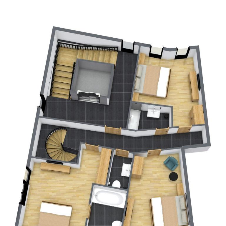 Chalet Waldhart - Ferienhaus mit 4 Zimmern - 40