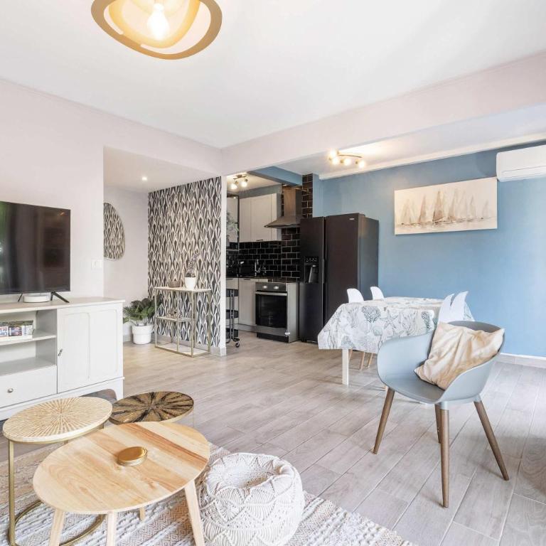 Bel Horizon - Plage - Terrasse et Parking - AC - Appartement - 9
