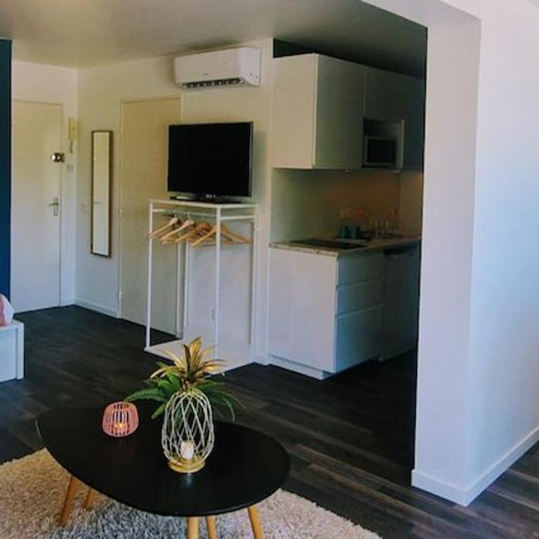 Le Voltaire, Joli Studio, proximité de la Gare et du Centre, Climatisé - Apartment - 7