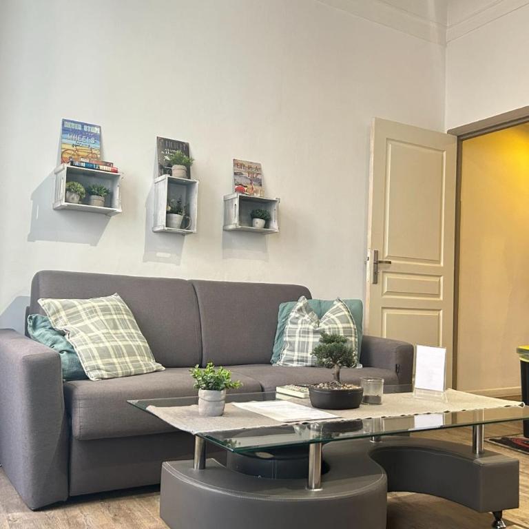2-pièces climatisé zone piétonne proche plages et Palais - Appartement 1 Chambre - 1