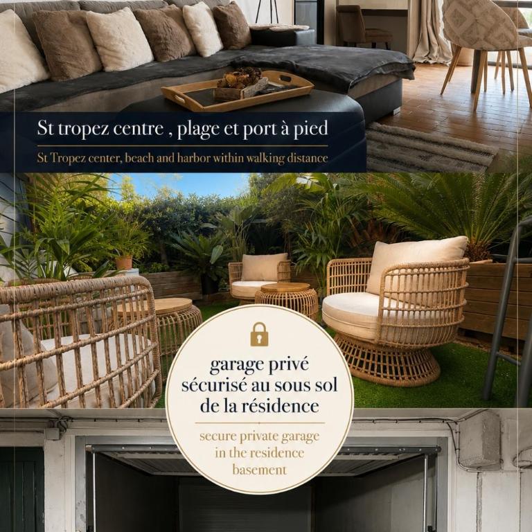 Saint Tropez centre parking et jardin privé inclus - Apartment with Terrace - 3