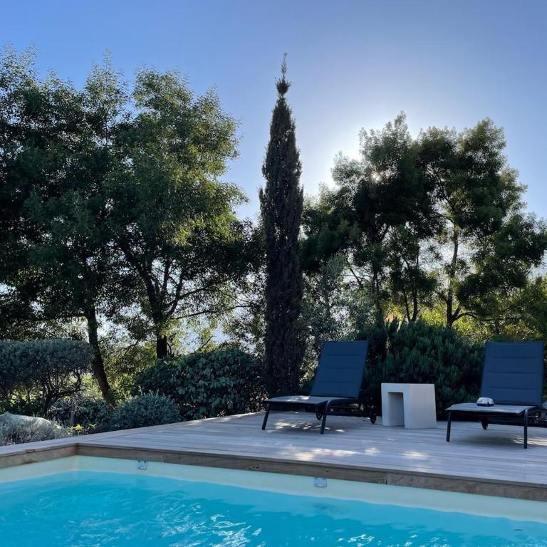 Villa Terra Vecchia -12 personnes, piscine chauffée, vue dégagée - Villa avec Piscine Privée - 30