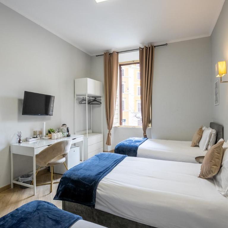 Giusi Rooms - Aetheria Esquilinus Guesthouse - Camera Tripla Comfort con Doccia - 14