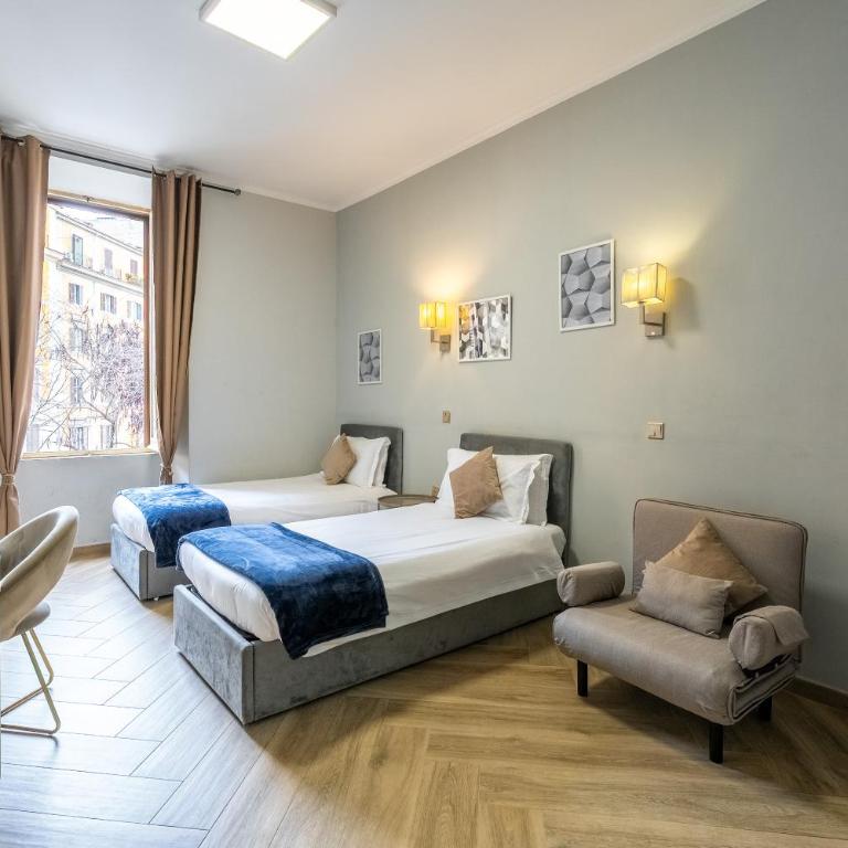 Giusi Rooms - Aetheria Esquilinus Guesthouse - Camera Tripla Comfort con Doccia - 9