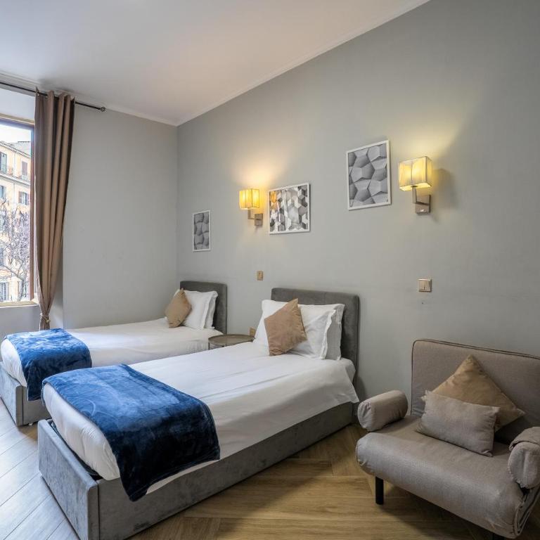 Giusi Rooms - Aetheria Esquilinus Guesthouse - Camera Tripla Comfort con Doccia - 18