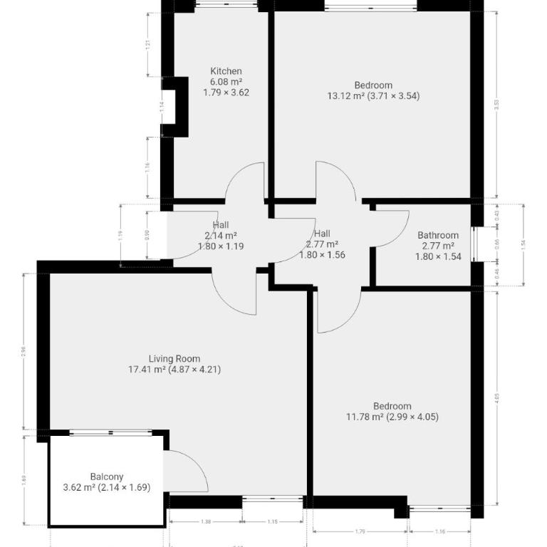Trama - By Turent - Appartamento con 2 Camere da Letto e Balcone - 15