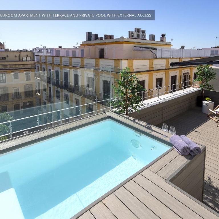 Genteel Home San Vicente - One-Bedroom Apartment with Terrace and private pool - 17