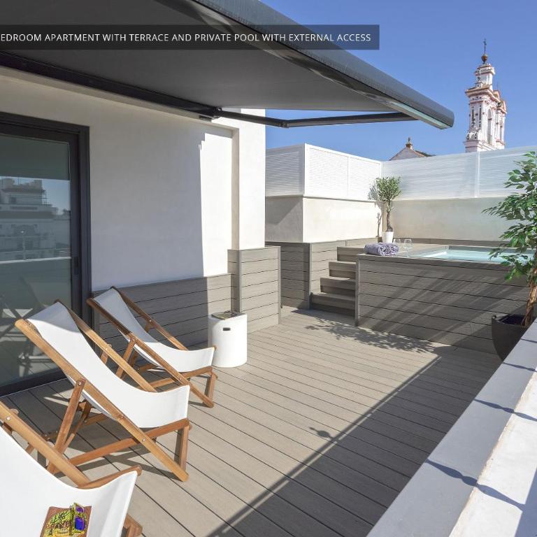 Genteel Home San Vicente - One-Bedroom Apartment with Terrace and private pool - 18