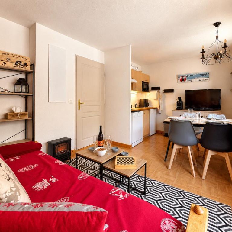 Appartement cosy au pied des pistes avec piscine et animaux admis - One-Bedroom Apartment - 1