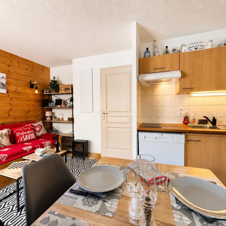 Appartement cosy au pied des pistes avec piscine et animaux admis - One-Bedroom Apartment - 5