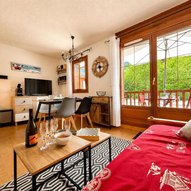 Appartement cosy au pied des pistes avec piscine et animaux admis - One-Bedroom Apartment - 14