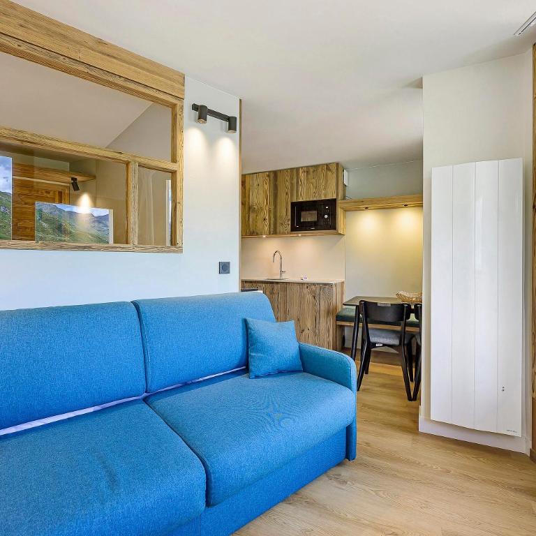 Appartement Le Panorama Des Pistes - Superior Apartment mit 1 Schlafzimmer und Balkon - 1