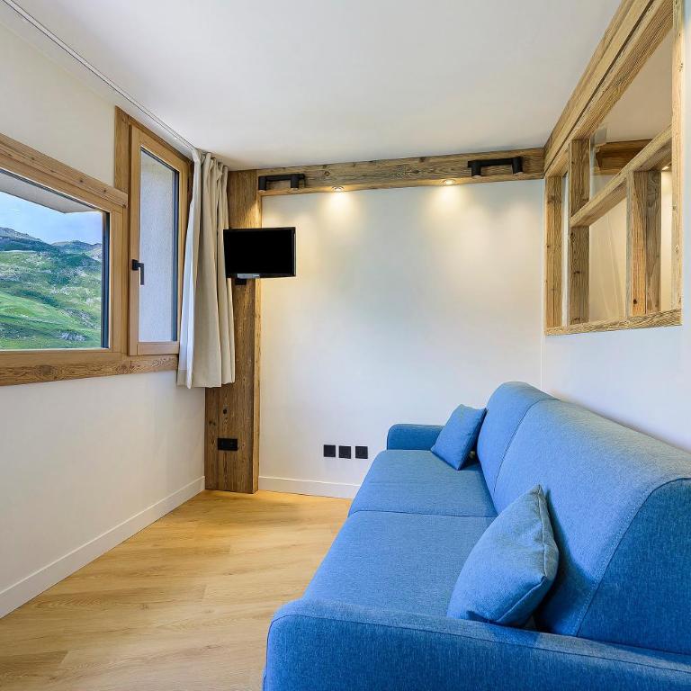 Appartement Le Panorama Des Pistes - Superior Apartment mit 1 Schlafzimmer und Balkon - 6