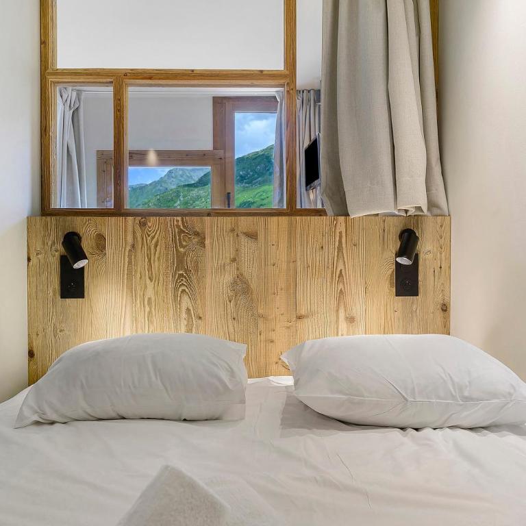 Appartement Le Panorama Des Pistes - Superior Apartment mit 1 Schlafzimmer und Balkon - 24