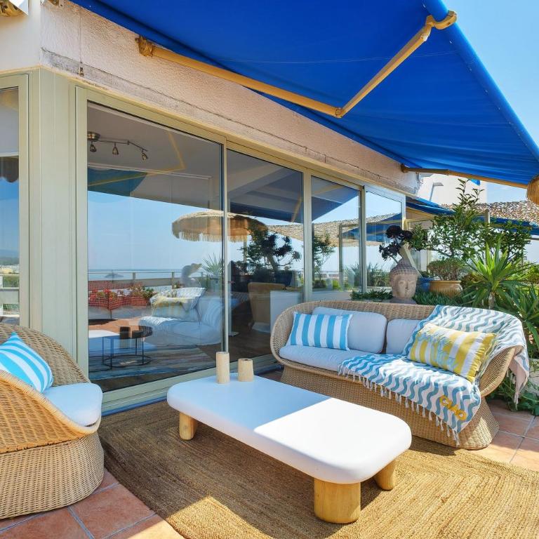 T3 face à la mer-vue d’exception - Deluxe Apartment mit 2 Schlafzimmern und Meerblick - 25