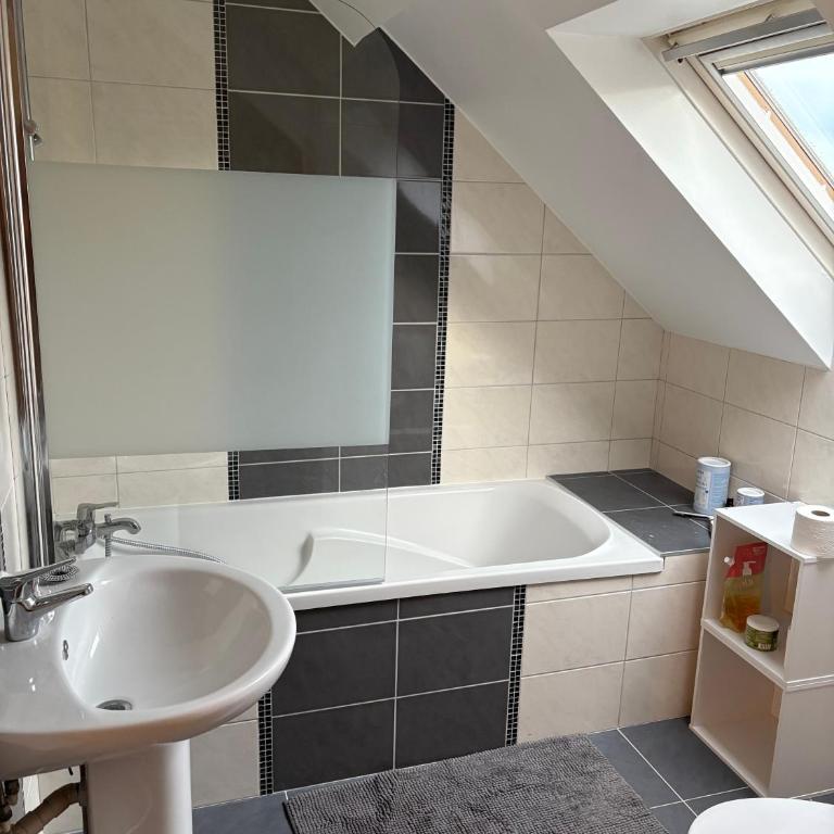 L'Atelier - Grande chambre d'hôtes - Deluxe Doppelzimmer mit Bad - 4
