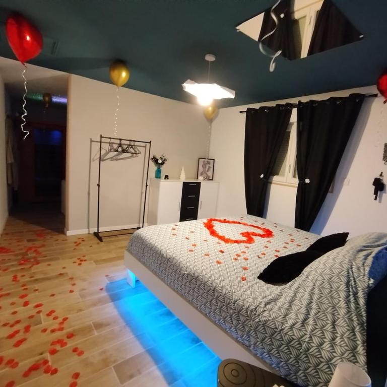 L'envolée maison privative avec balnéo 2 places et sauna - Villa 1 Chambre - 11
