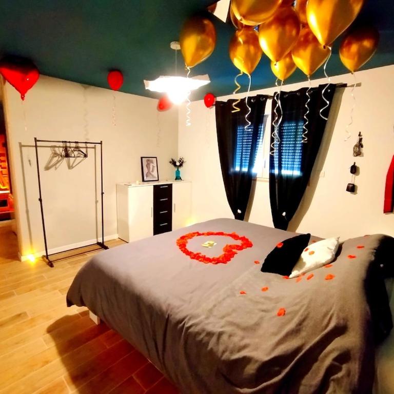 L'envolée maison privative avec balnéo 2 places et sauna - Villa 1 Chambre - 12
