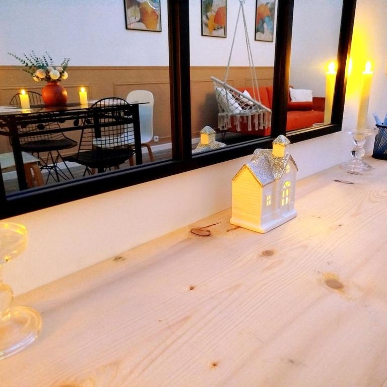L'envolée maison privative avec balnéo 2 places et sauna - Villa 1 Chambre - 15