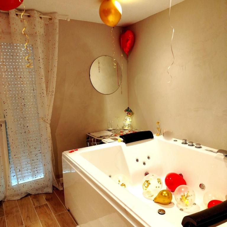 L'envolée maison privative avec balnéo 2 places et sauna - Villa 1 Chambre - 25