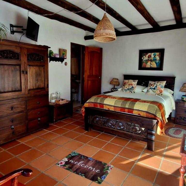 Apartamento Entero Villa de Leyva - Double or Twin Room with Private Bathroom - 1