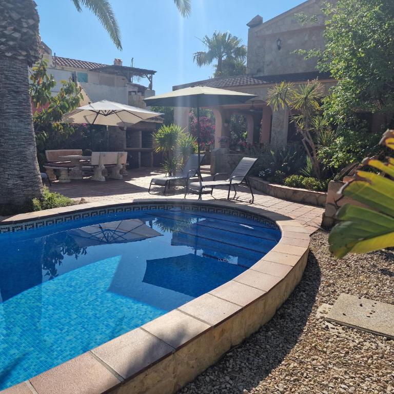 Riumar "Pedro", 270m to beach, private pool, On-Site-Service, dog beach - Maison 4 Chambres - 7