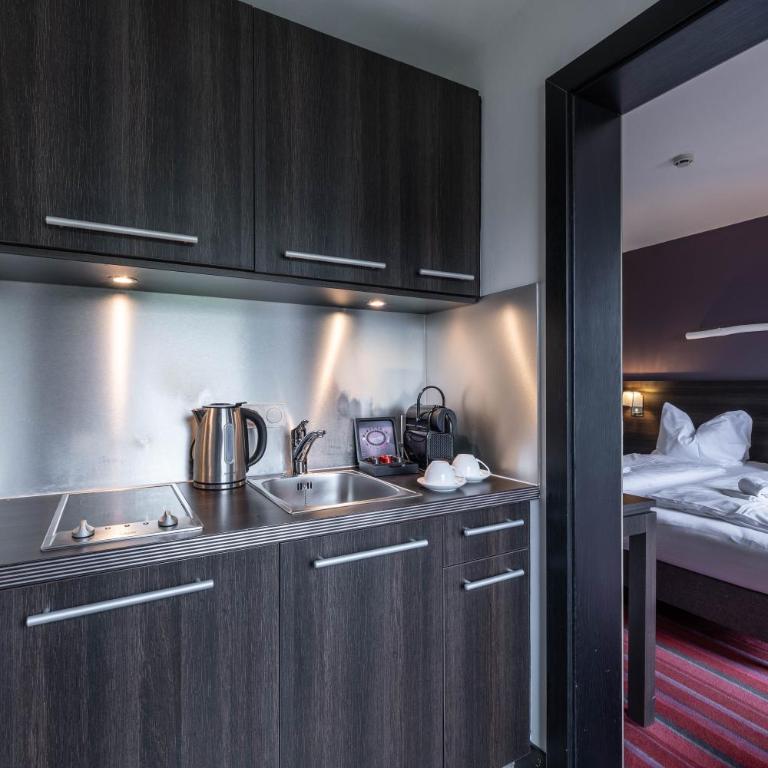 Hotel Wetterstein by keyone - Apartment mit 1 Schlafzimmer und Aussicht - 4