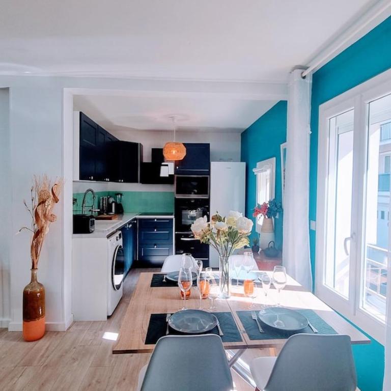 LE CLAVEL superbe déco, Centre historique, Climatisé, Parking à Proximité - Apartamento - 4