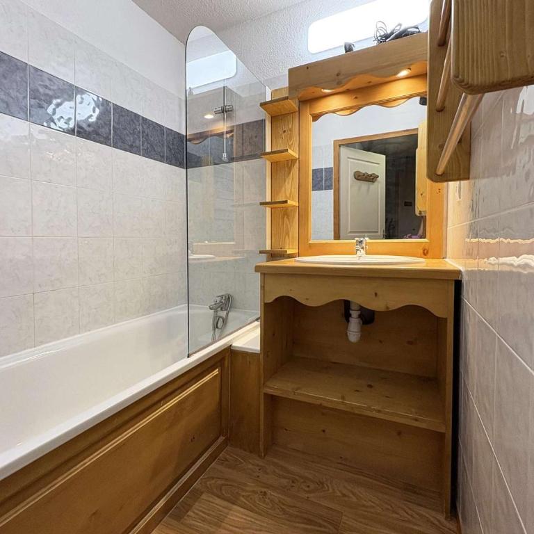 Les Orres 1800 - Grand appart 3 pièces, 8 pers, piscine chauffée, sauna - FR-1-322-605 - Apartamento - 13