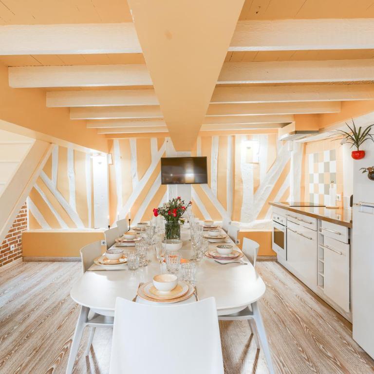 L'Esprit Loft - Terrasses Privatives - Honfleur Centre Historique - Haus mit 3 Schlafzimmern - 26