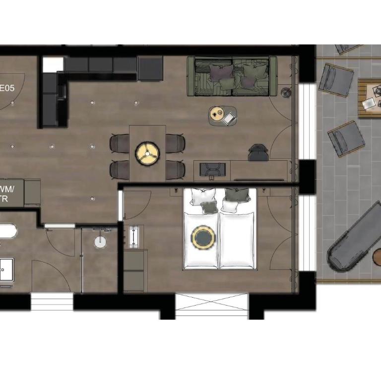 LIVALPIN mybase NATURE - Apartamento de 1 dormitorio con jardín - 14